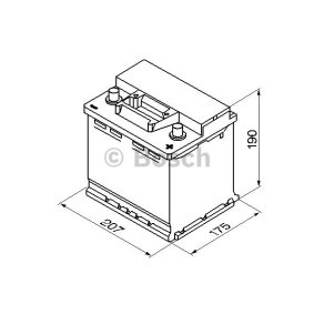 Μπαταρία Bosch S3 45Ah/400En