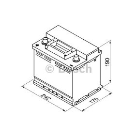 Μπαταρία Bosch S3 56Ah/480En