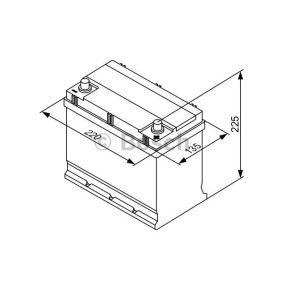 Μπαταρία Bosch S3 45Ah/300En