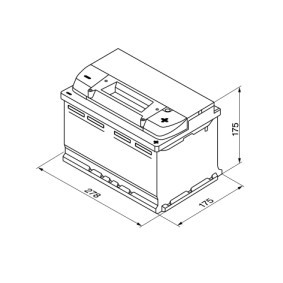Μπαταρία S4 Bosch 72Ah/680En (1,5cm)