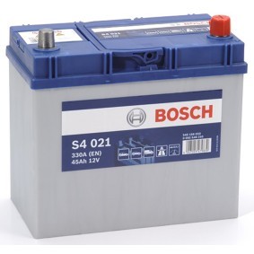 Μπαταρία S4 Bosch 45Αh/330Εn (Δ+ Κ.Π)