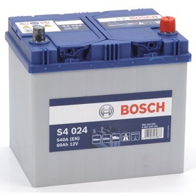 Μπαταρία S4 Bosch 60Αh/540Εn (Δ+ ΙΑΠ)