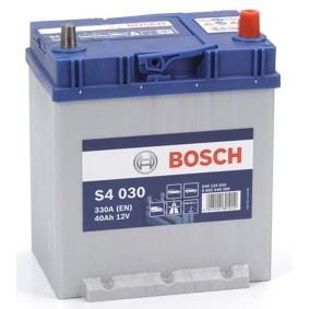 Μπαταρία S4 Bosch 40Αh/330Εn [Δ+ Ψ.Π(ΠΑΤΟΥΡΑ)]