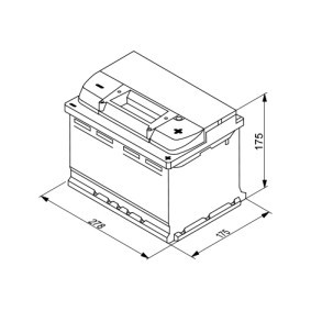 Μπαταρία Bosch S4E07 EFB 65AH/650EN (1,5cm)