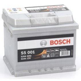 Μπαταρία S5 Bosch 52Αh/520Εn (1,5cm)