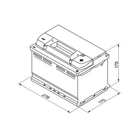 Μπαταρία S5 Bosch 74Ah/750En (1,5cm)