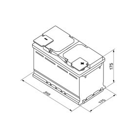 Μπαταρία S5 Bosch 85Ah/800En (1,5cm)