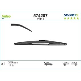 Υαλοκαθαριστήρας Valeo Silencio Rear 574207(VR 41) 345mm
