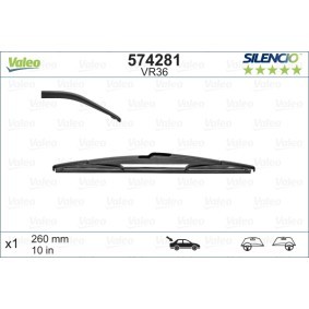 Υαλοκαθαριστήρας Valeo Silencio Rear 574281(VR 36)260mm
