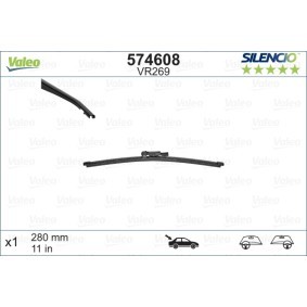 Υαλοκαθαριστήρας Valeo Silencio Rear  574608(VR 269) 280mm