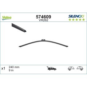 Υαλοκαθαριστήρας Valeo Silencio Rear 574609(VR 262) 240mm