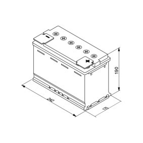 Μπαταρία AGM Bosch 60Ah/680En
