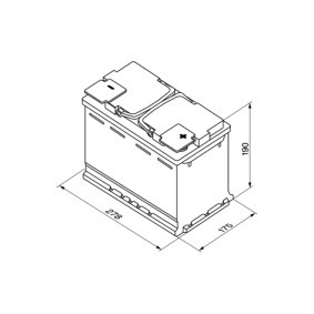 Μπαταρία AGM Bosch 70Ah/760En