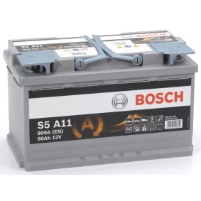 Μπαταρία AGM Bosch 80Ah/800En