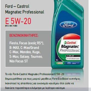 Λιπαντικό Ford Castrol Magnatec Pro E 5W20