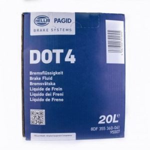 Υγρό Φρένων Pagid Hella DOT 4 20L
