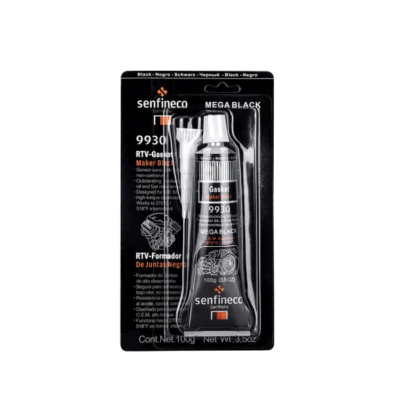 Φλατζόκολλα Μαύρη Senfineco100g