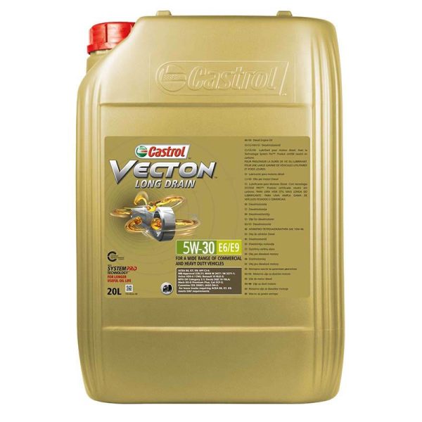 Λιπαντικό Castrol Λιπαντικό Castrol Vecton Fuel Saver 5W30 E6/E9  20LT