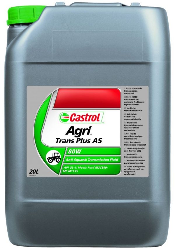 Λιπαντικό Castrol Transmax Agri Transplus 80W 20LT