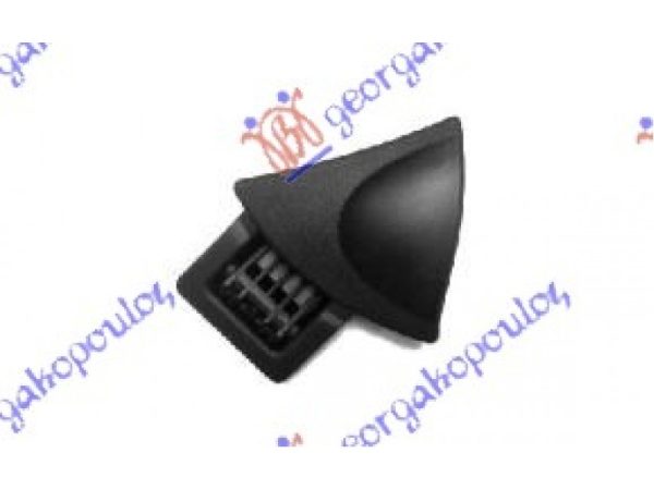 Χερούλι Πόρτας Εμπρός Εσωτ. Μαύρο Δεξ. Smart Fortwo 98-07    019207871