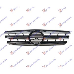 Μάσκα Χρώμιο/Μαύρη / MERCEDES ML (W163) 98-05    019904550
