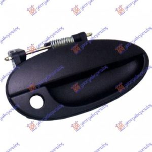 Χερούλι Πόρτας Εξωτερική CHEVROLET-DAEWOO MATIZ 1998 – 2001 ( M100 ) Εμπρός Δεξιά 049607841