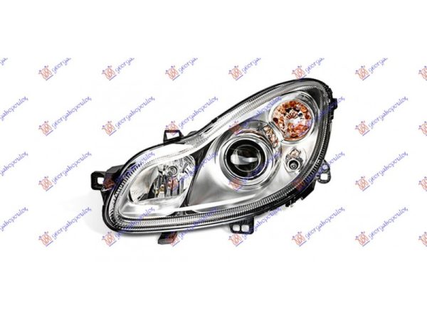 Φανός Εμπρός ΗΛΕΚΤΡ. (Ε) (DEPO) Αριστ. Smart Fortwo 07-12     086505132