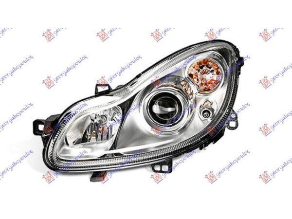 Φανός Εμπρός Ηλεκτρ. (Ε) (TYC) Αριστ. Smart Fortwo 07-12    086505134