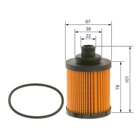 Φίλτρο Λαδιού Bosch (P7067) F026407067
