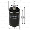 Φίλτρο Λαδιού Bosch (P7080) F026407080 - Image 3