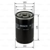 Φίλτρο Λαδιού Bosch (P2042) 0986452042 - Image 3