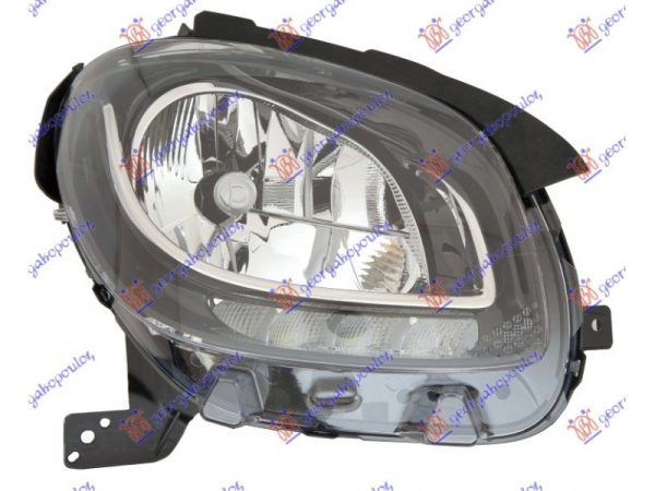 Φανός Εμπρ.Ηλεκτρ. (Με φώς ημέρας LED) (E) (DEPO) ΔΕΞ. Smart for Two (14-20) 549105133