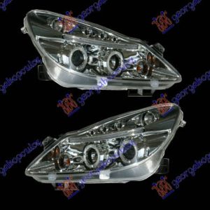 Φανάρι Εμπρός Σετ EAGLE EYES Χρώμιο -11 / OPEL CORSA D 06-15    (1 Τεμ)  032805130