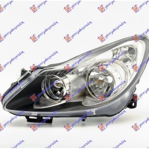 Φανος Εμπρός Μαύρος (SPORT-OPC) -11 (E) (DEPO) Αριστ. Opel Corsa D 06-15    032805152