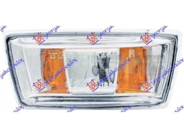 Φλας Φτερού Διαφανο (ΜΑΥΡΟ ΠΛΑΙΣΙΟ) (Ε) Δεξ. Opel Corsa D 06-15    032805501
