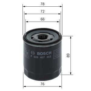 Φίλτρο Λαδιού Bosch (P7353)  F026407353