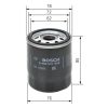 Φίλτρο Λαδιού Bosch F026407203 (P7203) - Image 2