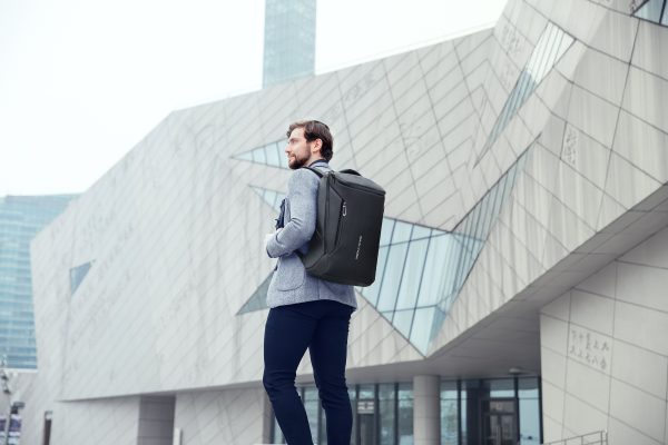 Mark Ryden 9031Y_SJ00 Αδιάβροχη Τσάντα Πλάτης για Laptop σε Μαύρο χρώμα - Image 3