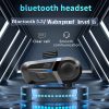 L1 Bluetooth  για Κράνος Μηχανής Full Face με Soft Microphone Μαύρο