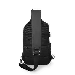 Mark Ryden MR7069-00 Ανδρική Τσάντα Στήθους σε Μαύρο χρώμα