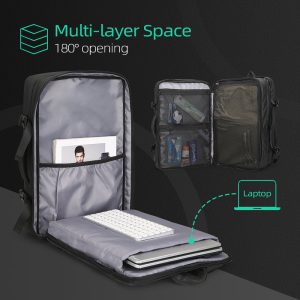 Mark Ryden MR 8057 Αδιάβροχη Τσάντα Πλάτης για Laptop σε Μαύρο χρώμα