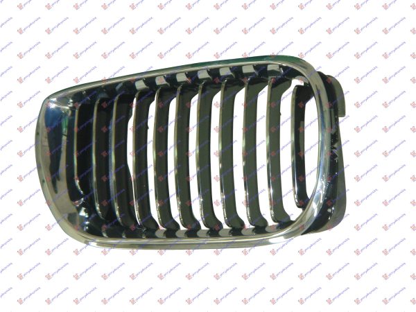 Καρδιά μάσκας (ΧΡΩΜΙΟ-ΧΡΩΜΙΟ/ΜΑΥΡΗ) Δεξ. Bmw Series 3 (E46) Sdn 02-05    018604641