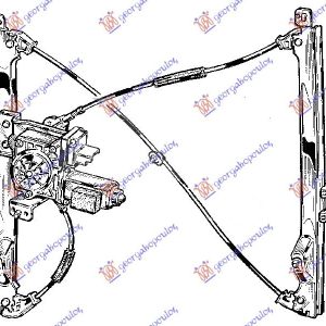 Δεξια Γρυλλος ΠΑΡΑΘ. ΕΜΠ. ΗΛ. Comfort (ΕΥΡΩΠΗ) Citroen C2 03-08