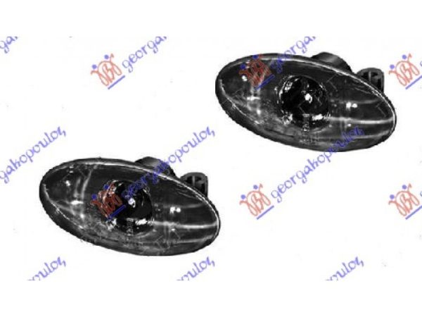 Φλας Φτερου Σετ (ΔΙΑΦΑΝΕΣ ΦΥΜΕ)CITROEN C2 03-08 - 019505520