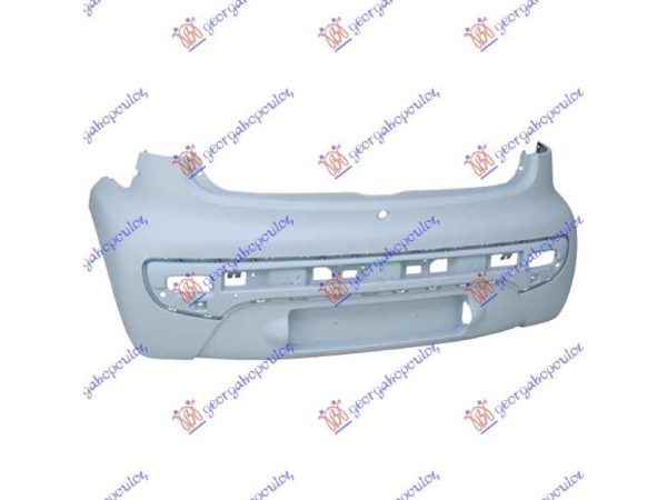 Προφυλακτηρας Πισω ΒΑΦΟΜ. Citroen C1 06-12 - 027703390