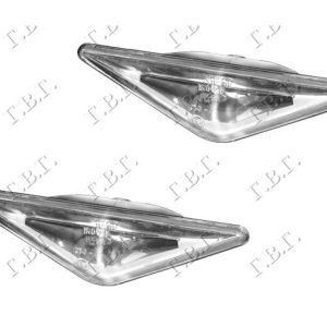 Φλας Φτερου Διαφανες Λευκο (ΣΕΤ) Ford Focus 98-04 – 014705500
