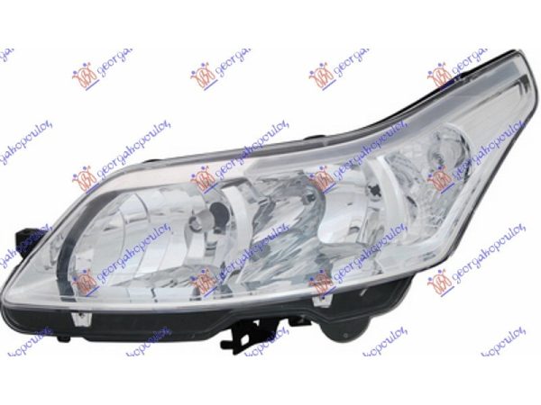 Φανος Εμπρος ΗΛΕΚΤ. (Ε) (TYC) Αριστερα Citroen C4 04-11 - 020705134