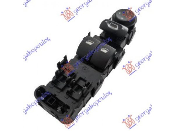 Διακοπτης ΠΑΡΑΘ.ΕΜΠ.(Διπλοs)(6+3pin) Αριστερα Citroen C4 04-11 - 020707174