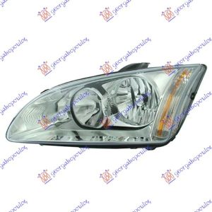 Φανος Εμπρος (ΧΡΩΜΙΟ) (Ε) (TYC) Αριστερα Ford Focus 04-08 – 024705132