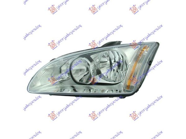 Φανος Εμπρος (ΧΡΩΜΙΟ) (Ε) (TYC) Αριστερα Ford Focus 04-08 - 024705132